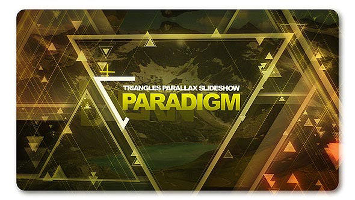 Videohive Paradigm Triangles Parallax Slideshow 27804968