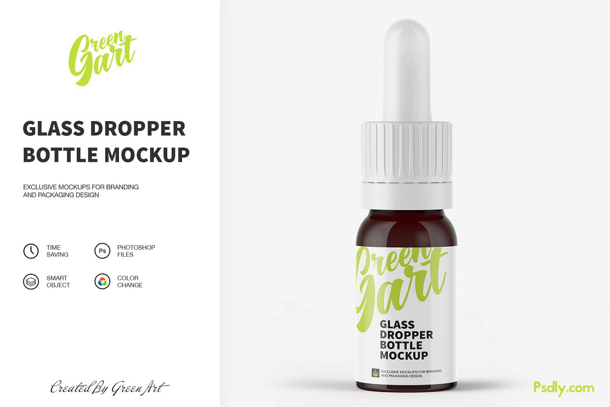 50ml Clear Glass Dropper Bottle 2296496