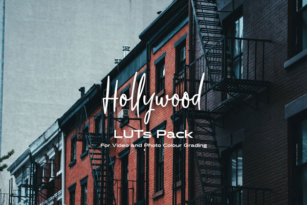 CreativeMarket Hollywood LUTs pack 4965991
