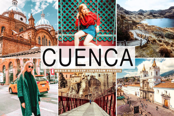 Cuenca Mobile & Desktop Lightroom Presets