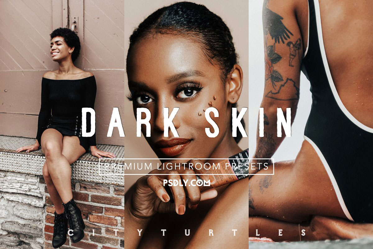 Minimal DARK SKIN Lightroom Presets 5155821