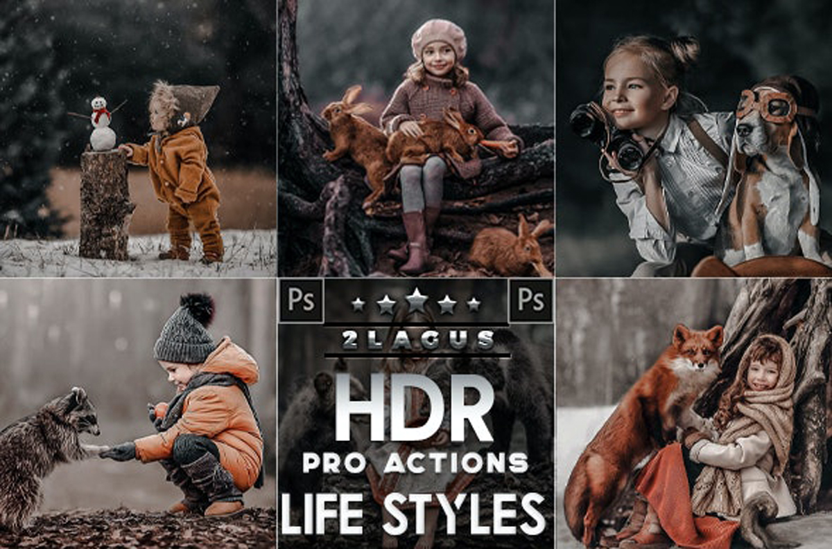 PRO HDR Photoshop Actions 26629578