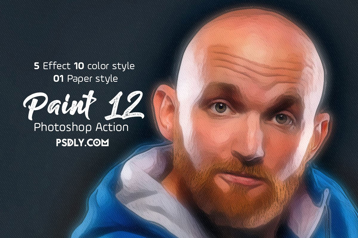 Paint Photoshop Action 5183417