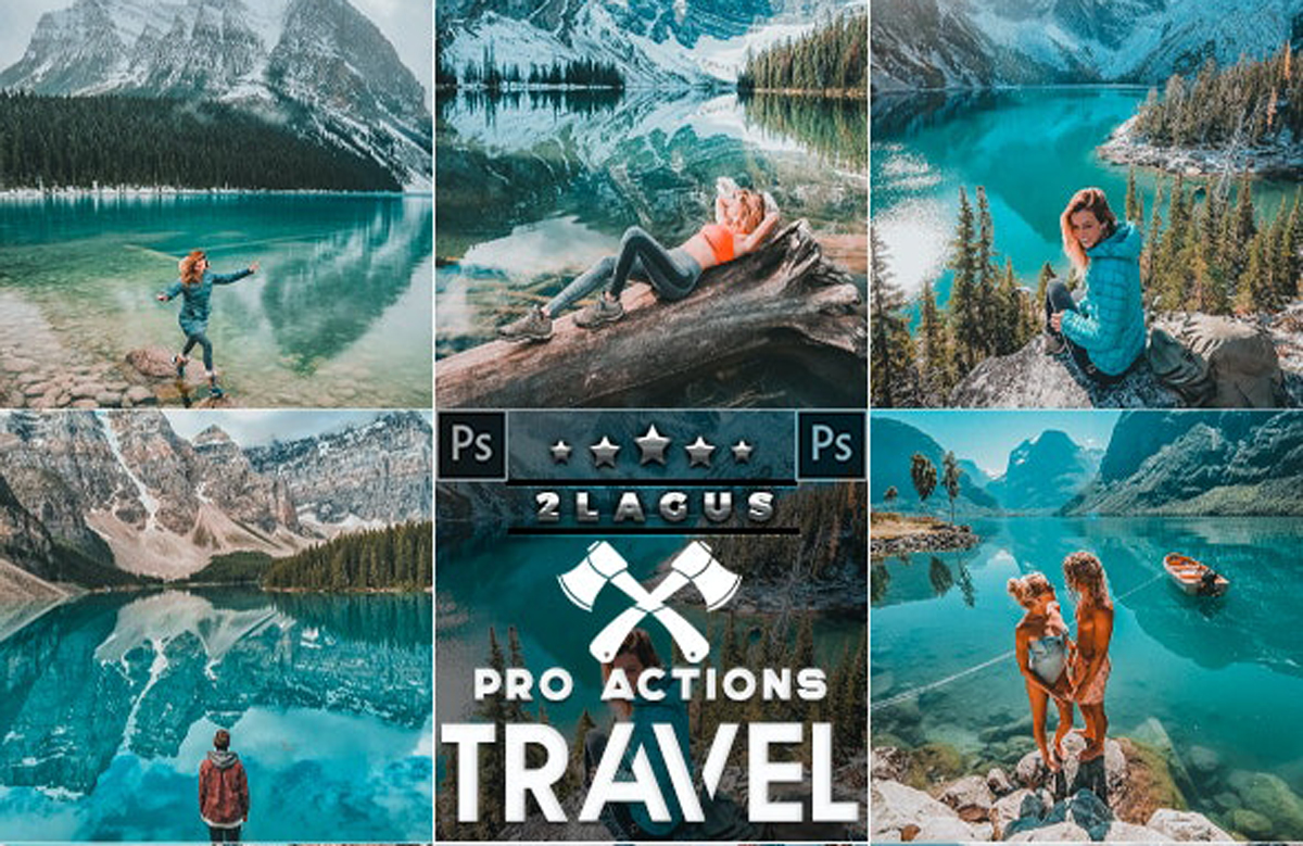 Travel Blogger Photoshop Actions 26629536