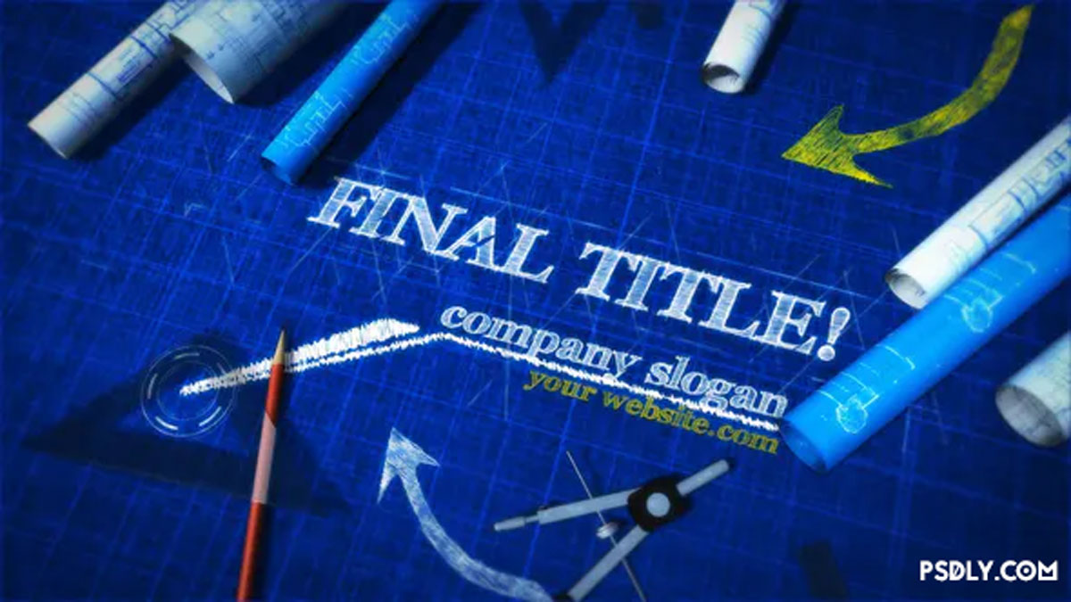 Videohive Blueprint Titles 27895140