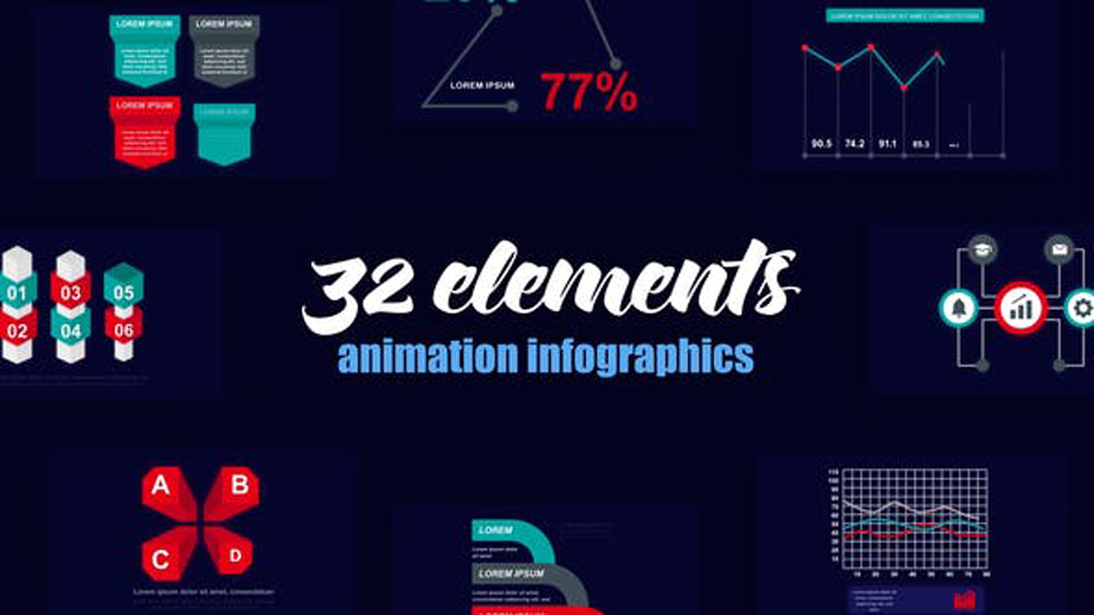 Videohive Business Infographics Vol.52 28113794
