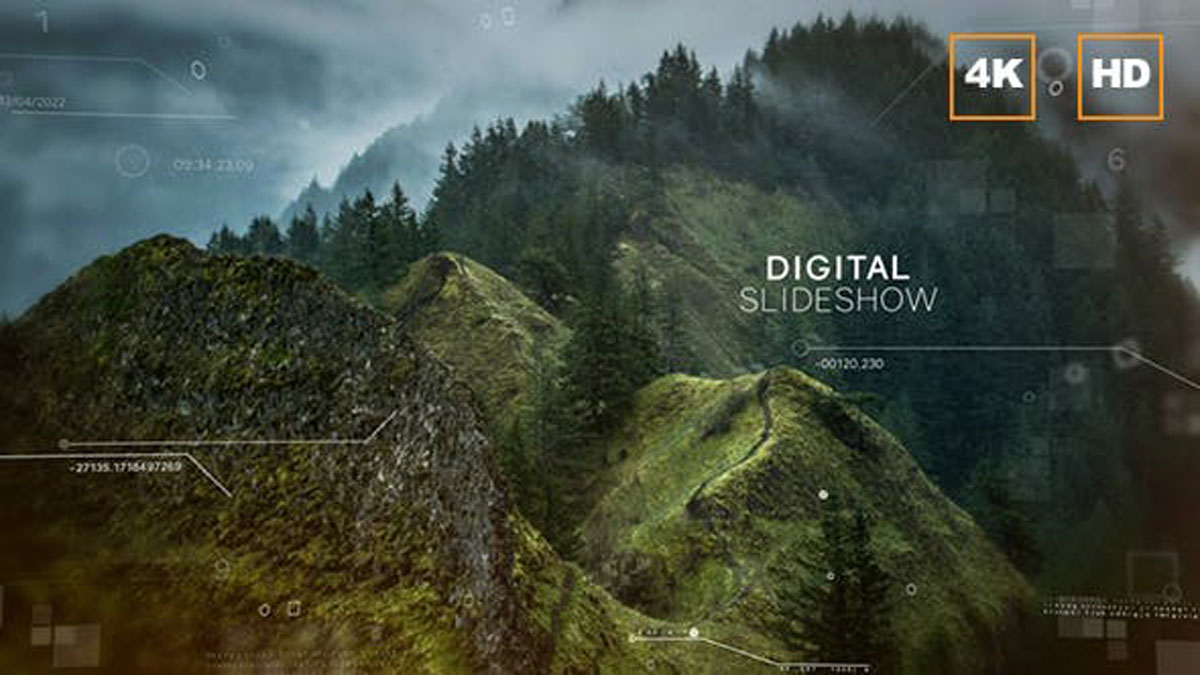 Videohive Digital Slideshow 4K 18101435