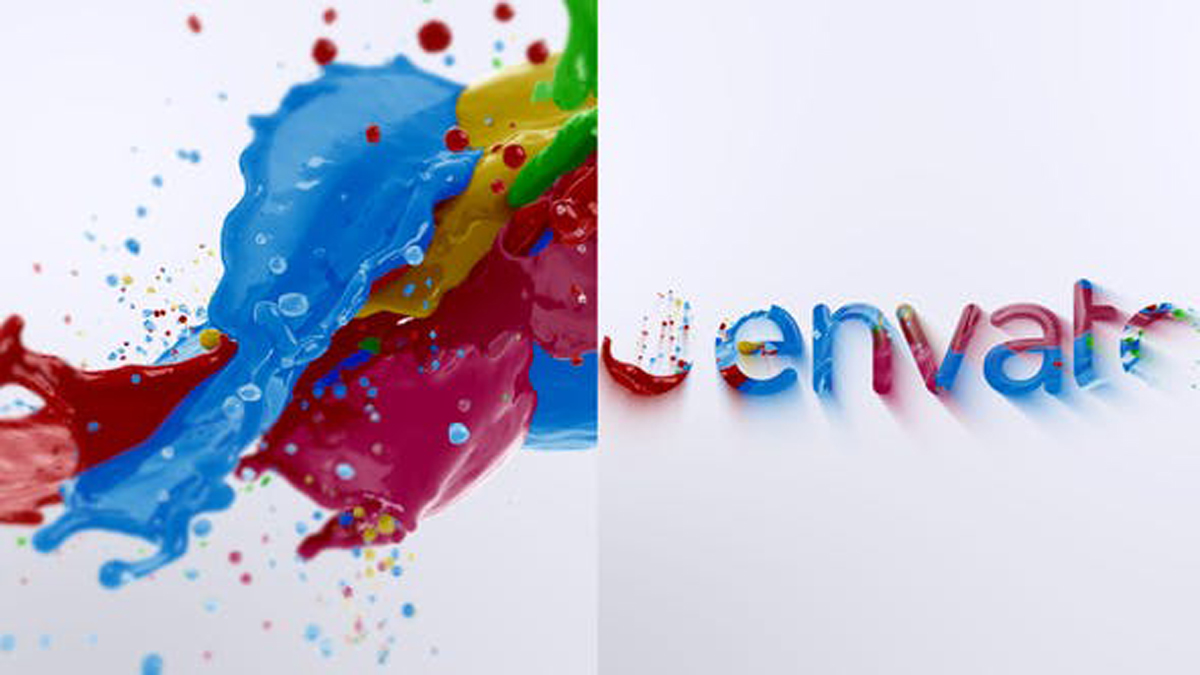 Videohive Liquid Paint Splash Logo 2 27383658