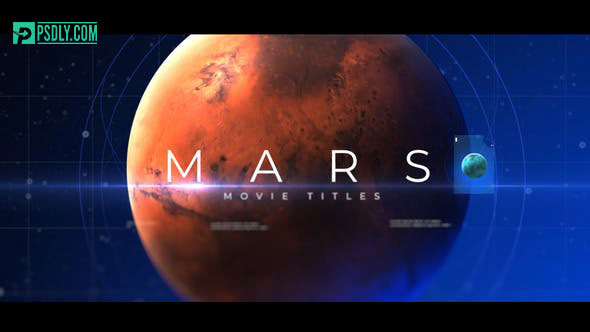 Videohive Mars Movie Titles 25297356