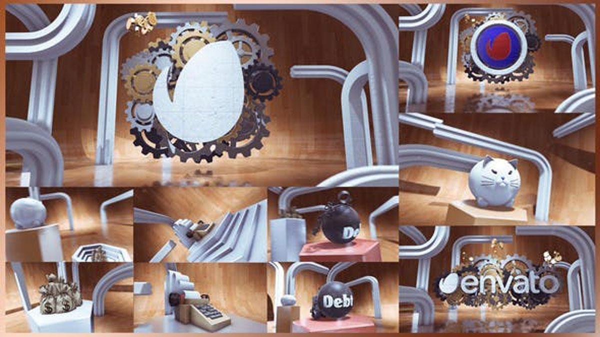 Videohive Stylish Business Opener 25189321