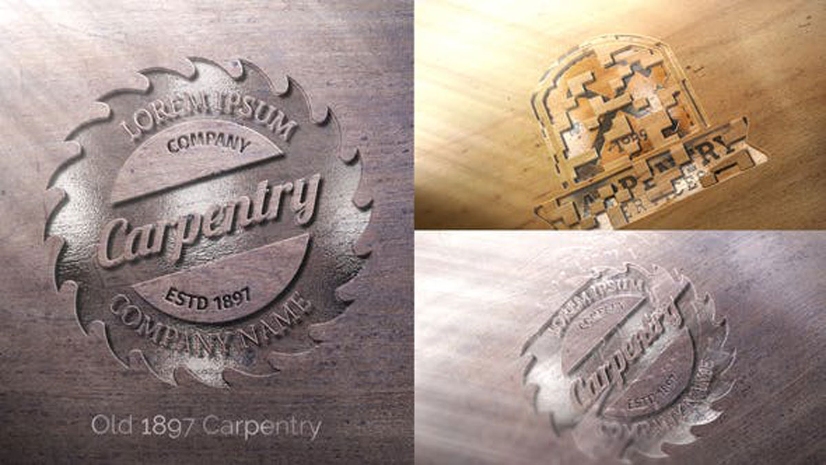 Videohive Wood Logo 27845108