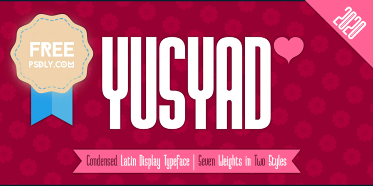 Yusyad Font Family