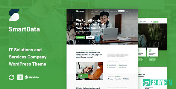 Smartdata IT Solutions and Services PSD Template