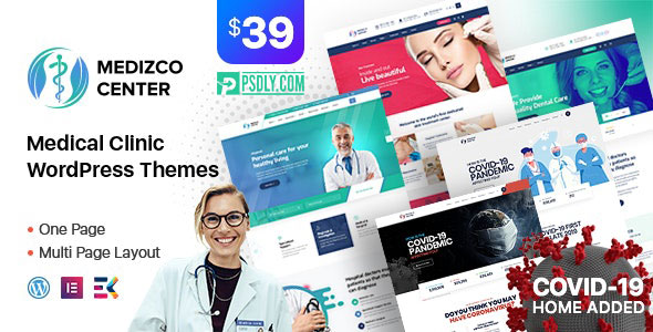 ThemeForest Medizco v1.8 Medical Health & Dental Care Clinic WordPress Theme 24969511