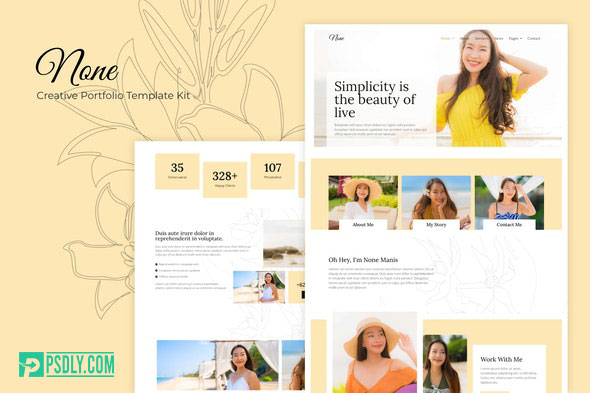 ThemeForest None v1.0 Stylish Fashion Template Kit 28446600