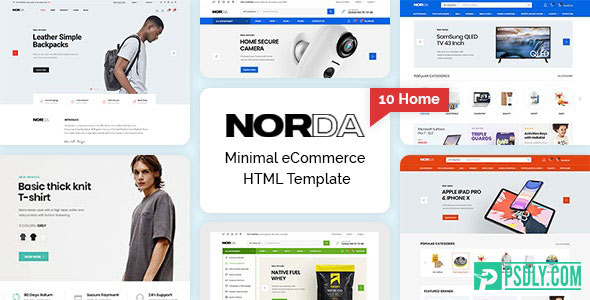 ThemeForest Norda v1.0 Minimal eCommerce HTML Template 28376016
