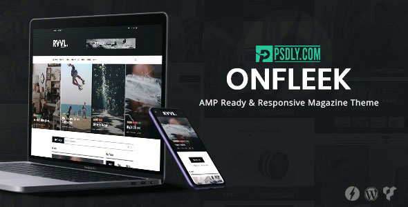 ThemeForest Onfleek v2.2 AMP Ready and Responsive Magazine Theme 16039200