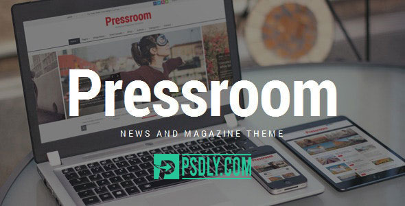 ThemeForest Pressroom v4.8 News and Magazine WordPress Theme 10678098