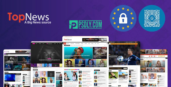 TopNews v3.3.5 – News Magazine Newspaper Blog Viral & Buzz WordPress Theme – 16171130