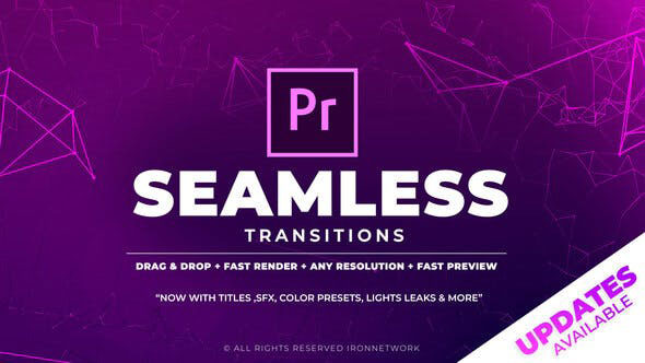 Videohive 700+ Pack: Transitions Light Leaks Color Presets Sound FX V2 27568538