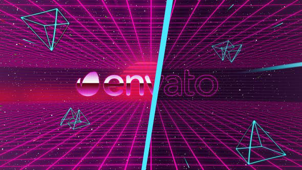 Videohive 80's Logo Intro Pack 2 16408774