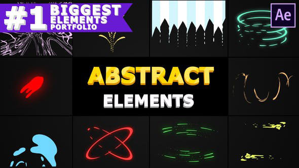 Videohive Abstract Shapes After Effects 28567593