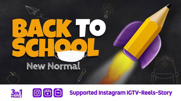 Videohive Back To School New Normal 28320764