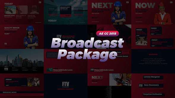 Videohive Broadcast Package 22648322