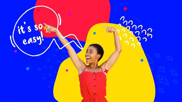 Videohive Colorful Testimonials 28421626