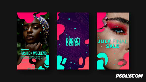 Videohive Colourful Beauty Organic Product Promo 28493979