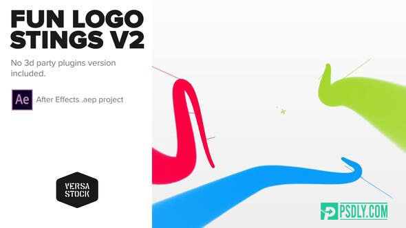 Videohive Fun Logo Stings with Social Logos 25074062