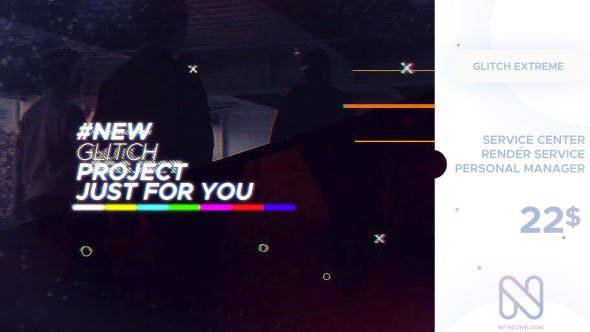 Videohive Glitch Extreme Opener 21137829