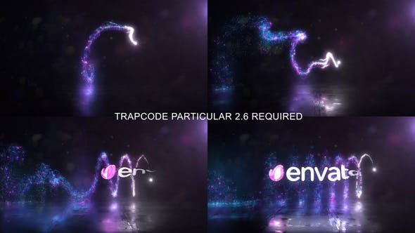 Videohive Glowing Particals Logo Reveal 33 24162675