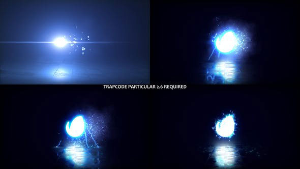 Videohive Glowing Particals Logo Reveal 38 27749528