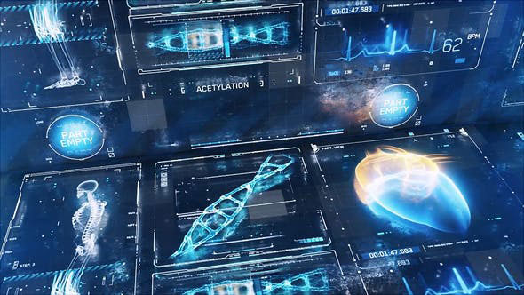 Videohive HUD Elements 28344332