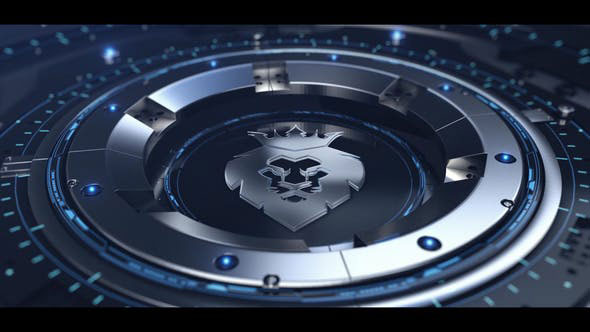 Videohive Metal Technology logo 22449149