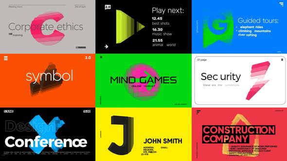 Videohive Pixel 3D 26537183