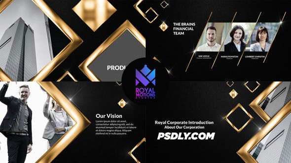 Videohive Royal Corporate Presentation 27613872