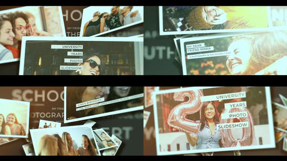 Videohive School Years Photo Slideshow 25415096