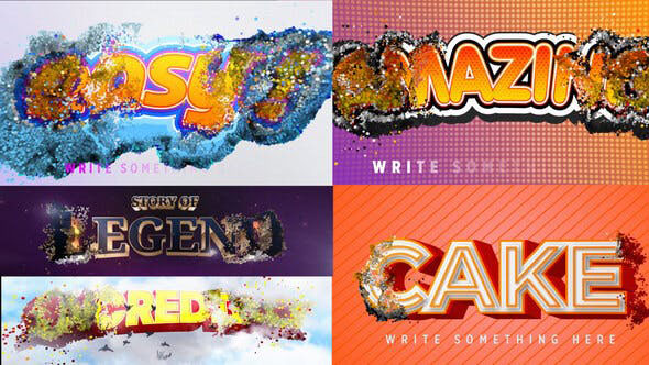 Videohive Simple Logo & Title Intro 28429183