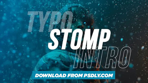 Videohive Typo Stomp Intro 28304216
