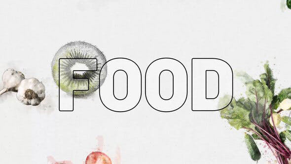 Videohive Vegetarian Fresh Food Logo 28422952
