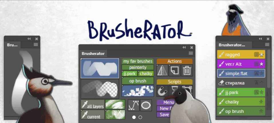 Brusherator 1.7.2 Plug-in for Adobe Photoshop