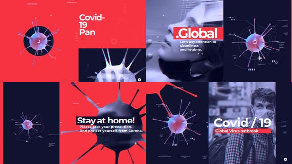 Videohive Covid-19 Pandemic Opener 26153711