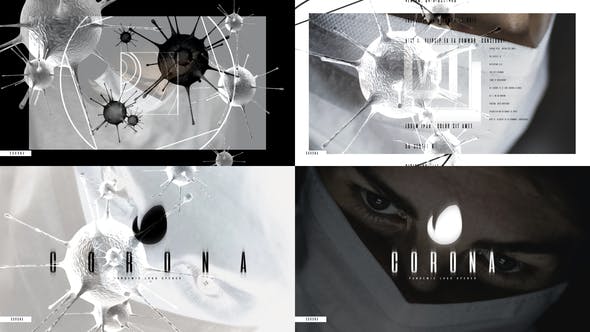 Videohive Abstract Covid-19 Logo 26379077