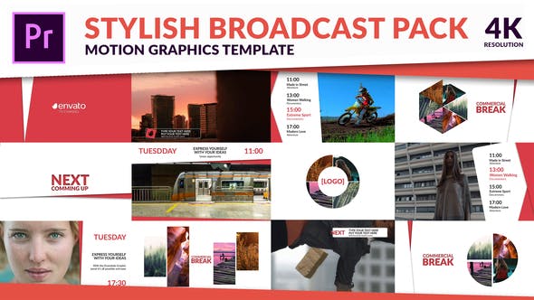 Videohive Clean TV Stylish Broadcast Pack 22056227