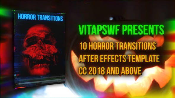 Videohive Halloween Horror Transitions 28775570
