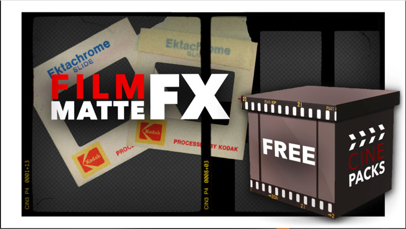 Film Matte FX includes – CINEPACKS