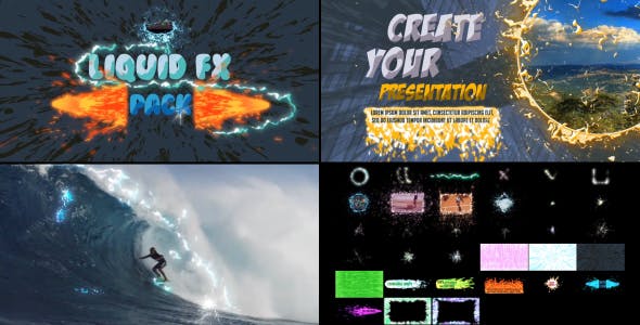 Videohive Liquid Motion Pack 19398152