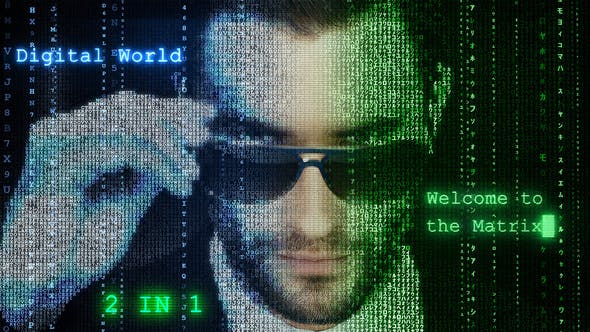 Videohive Matrix & Digital Space 28835914